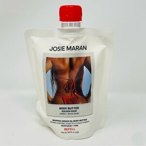 Josie Maran Body Butter Golden Hour whipped argan oil refill 13.5 fl oz 400 ml